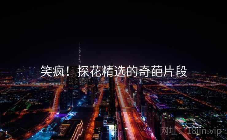 笑疯!探花精选的奇葩片段