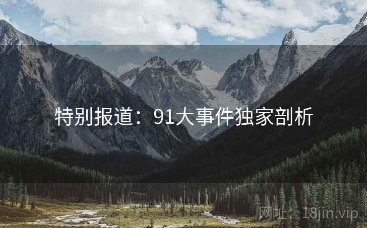 特别报道:91大事件独家剖析