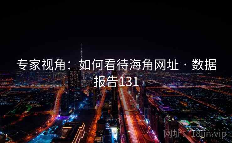 专家视角:如何看待海角网址 · 数据报告131