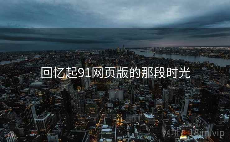 回忆起91网页版的那段时光
