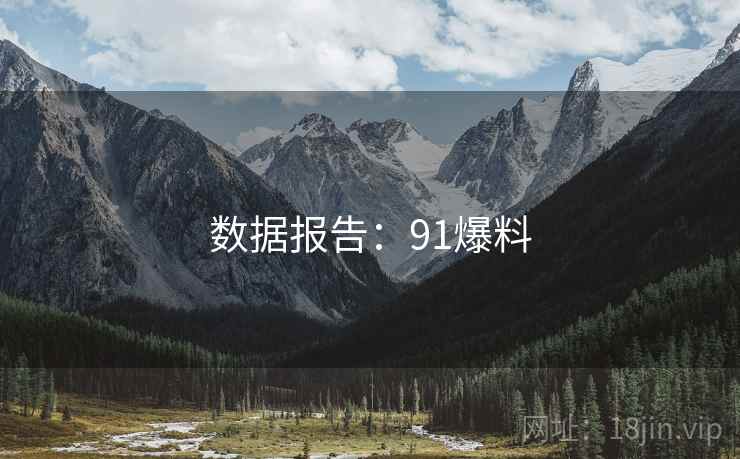 数据报告:91爆料
