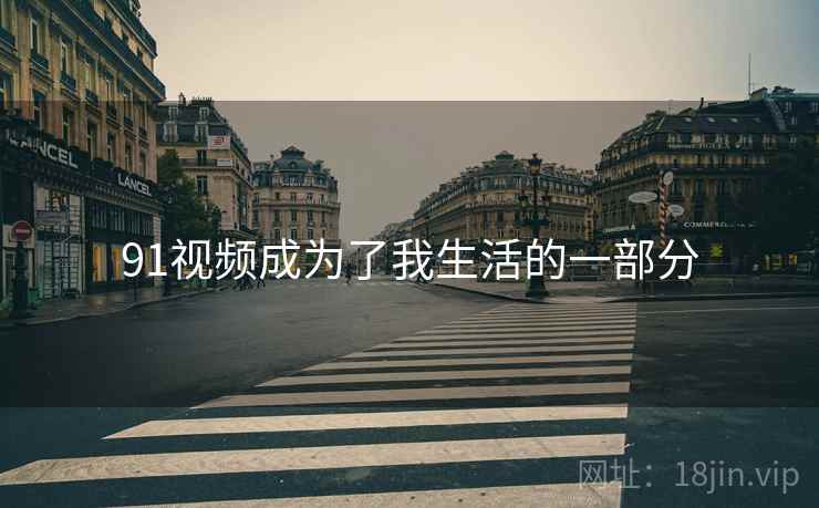 91视频成为了我生活的一部分